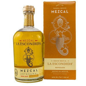 La Escondida Mezcal Artesanal Reposado 40% (1 x 0.7 l)