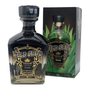 Wild Shot Mezcal Silver | mit Wurm 43,4% (1 x 0.7 l)