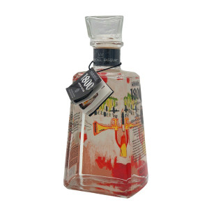 José Cuervo 1800 Blanco 40% | Jean Michel Basquiat "Trumpet 1984" (1 x 0.7 l)