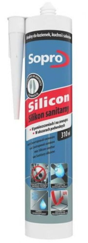 Sopro Silikon Kolor Antracyt 66