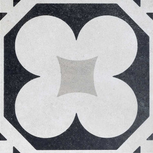 Fioranese Cementine Black&white 4 Cbw20c4 Płytka Gresowa 20x20