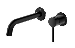 Emporia Fly 03012bm Bateria Umywalkowa Podtynkowa , 2 Rozety , Z Boxem , Czarny Mat