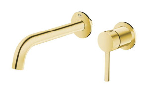 Emporia Fly 03012gd Bateria Umywalkowa Podtynkowa , 2 Rozety , Z Boxem , Złoty