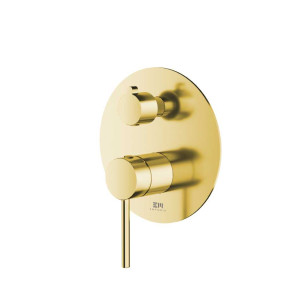 Emporia Fly 03042gd Bateria Wannowo-prysznicowa Podtynkowa , Z Boxem 2-wyjściowym , Złoty