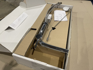 Keuco 51502010000 Edition 400 Bateria Umywalkowa Z Korkiem I Systemem Odpływowym, Chrom