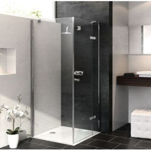 Huppe Enjoy 4t0205092322 Drzwi Skrzydłowe 4-kąt Częściowo W Ramie, Z Elementem Stałym, 120 Cm