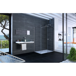 Huppe Xtensa Xt0307069322 ścianka Boczna 90 Cm