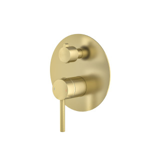 Emporia Fly 03042gn Bateria Wannowo-prysznicowa Podtynkowa , Z Boxem 2-wyjściowym , Złoty Szczotkowany