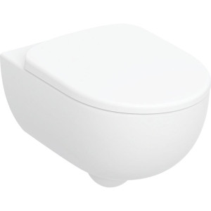 Geberit Selnova Premium 502.793.00.1 Miska Wc + Deska Wolnoopadająca Wypinana, 53x35 Cm