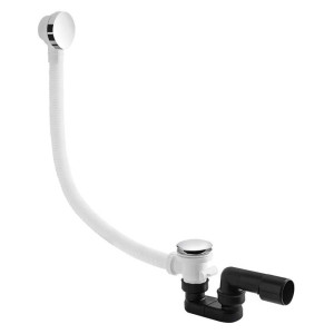 Vedo Click I 266c/70/ch Przelew Wannowy Z Korkiem Typu Klik-klak , Chrom