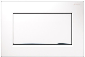 Geberit Sigma 30 Przycisk Spłukujący 115.893.kj.1 Biały/chrom Błyszczący