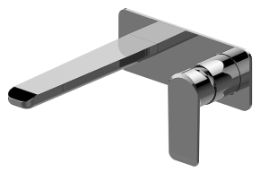 Graff Java 5193000pc Bateria Umywalkowa ścienna 19,1 Cm, Chrom