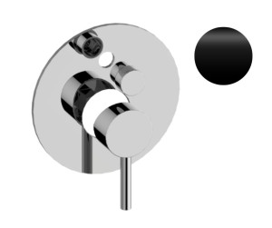 Outlet: Graff Me 2362150bk Me Bateria Prysznicowo-wannowa Podtynkowa , Architectural Black