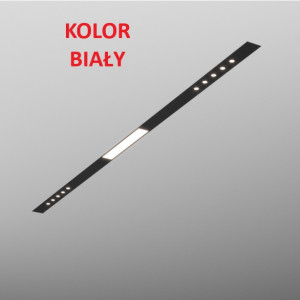 Aqform Lampa Podtynkowa 30225-m930-w3-00-13 Mixline 160 Led M930 54° Biła