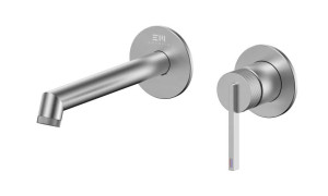 Emporia Ori 08012n Bateria Umywalkowa Podtynkowa , 2 Rozety , Z Boxem , Nikiel Szczotkowany