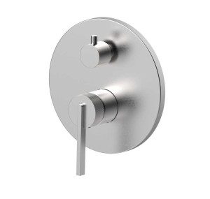 Emporia Ori 08042n Bateria Wannowo-prysznicowa Podtynkowa , Z Boxem 3-wyjściowym , Nikiel Szczotkowany