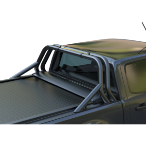 Rollbar Inox Two Legs Sport Negru Nissan D40 (Navara)