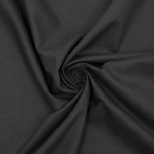 Konsultacje z krawcową - Bawełna etamina - czarny, idealna na maseczki TextileClub 