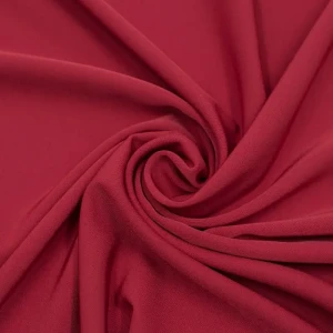 Konsultacje z krawcową - Tkanina jumbo bi-stretch kolor czerwony TextileClub 