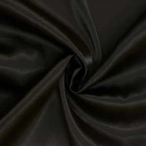 Konsultacje z krawcową - Tkanina satyna gruba -ciemny brąz(czekoladowy) TextileClub 