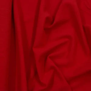 Konsultacje z krawcową - Tkanina etamina kolor czerwona TextileClub 