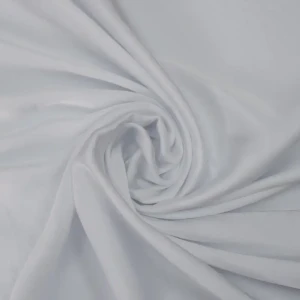 Szyfon jedwabny kolor biały TextileClub 