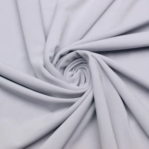 Konsultacje z krawcową - Dzianina jersey ity kolor jasny szary TextileClub 