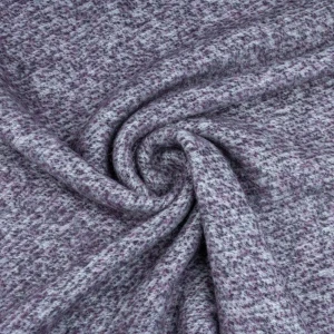 Konsultacje z krawcową - Tkanina alpaka kolor fioletowy melanż TextileClub 