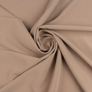 Konsultacje z krawcową - Tkanina barbie kolor ciemny beż TextileClub 