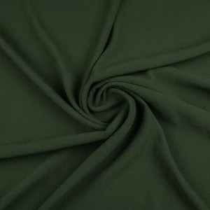 Konsultacje z krawcową - Tkanina milano kolor butelkowa zieleń TextileClub 