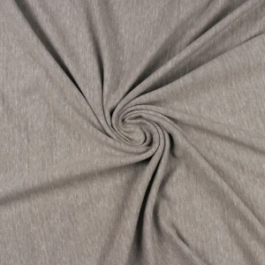 Konsultacje z krawcową - Dresówka pętelka kolor jasny szary melanż TextileClub 