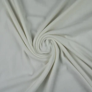 Konsultacje z krawcową - Dresówka pętelka kolor biały TextileClub 