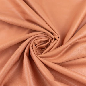 Konsultacje z krawcową - Tkanina wiskoza nabłyszczany kolor brzoskwiniowy TextileClub 