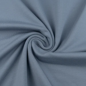 Konsultacje z krawcową - Dzianina bawełniana organiczna kolor new jeans TextileClub 