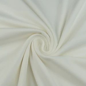 Konsultacje z krawcową - Dzianina bawełniana organiczna kolor ecru TextileClub 