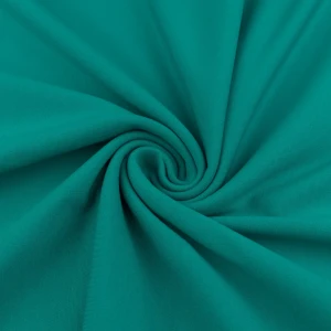 Konsultacje z krawcową - Dzianina bawełniana organiczna kolor grynszpan TextileClub 