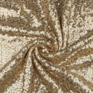 Konsultacje z krawcową - Dzianina cekiny kolor złoty TextileClub 