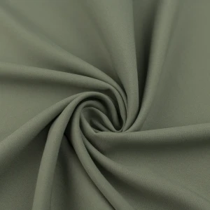 Konsultacje z krawcową - Tkanina panama kolor jasna oliwka TextileClub 