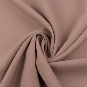 Konsultacje z krawcową - Tkanina panama kolor ciemny beż TextileClub 