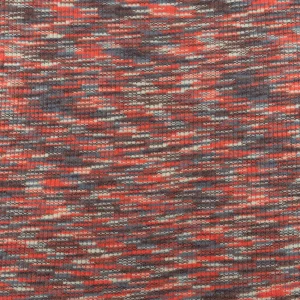 Konsultacje z krawcową - Dzianina swetrowa wzór pomarańczowy melanż TextileClub 