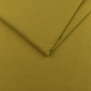 Konsultacje z krawcową - Tkanina obiciowa kolor musztardowy TextileClub 