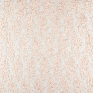 Konsultacje z krawcową - Koronka materiał w kwiaty kolor blady róż TextileClub 