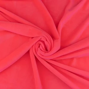 Welur velvet soft, czerwony cukierkowy TextileClub 