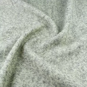 Tkanina płaszczowa typu boucle kolor szary melanż TextileClub 