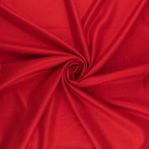 Tkanina twill metalic kolor czerwony TextileClub 