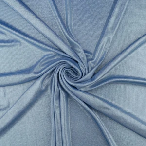 Dzianina metaliczny połysk błękitny TextileClub 