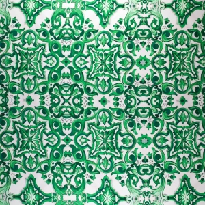 Wiskoza twill majolica zielony TextileClub 