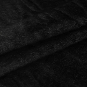 Sztuczne futro szaro czarny TextileClub 