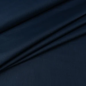 Bawełna popelina organiczna ciemny granatowy TextileClub 