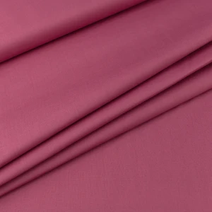 Bawełna popelina organiczna ciemny wrzosowy różowy TextileClub 